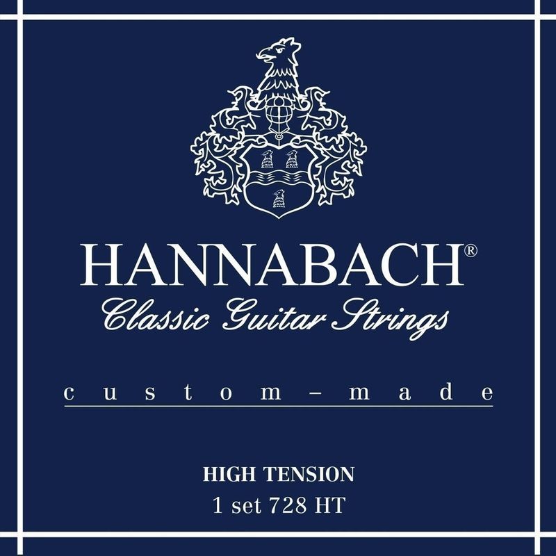 Hannabach Strings for classic guitar Series 728 High Tension Custom Made Set high tension