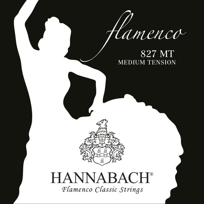 Hovedbilde Hannabach Strings for classic guitar Serie 827 Medium Tension Flamenco G3