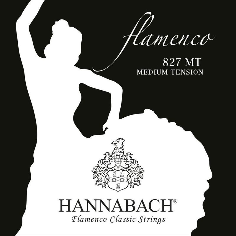 Hannabach Strings for classic guitar Serie 827 Medium Tension Flamenco G3
