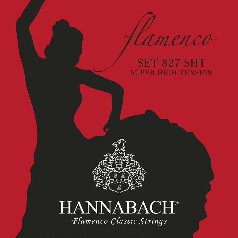 Hannabach Strings for classic guitar Serie 827 Super High Tension Flamenco A5w