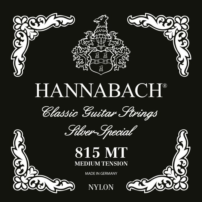 Hovedbilde Hannabach Strings for classic guitar Serie 815 Medium tension Silver special Set medium
