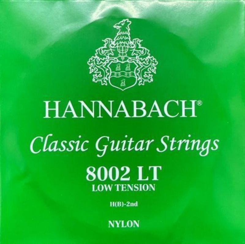 Hannabach Strings for classic guitar Serie 800 Low tension Silver plated H/B2