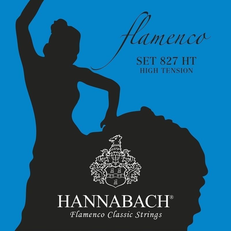 Hannabach Strings for classic guitar Serie 827 High Tension Flamenco H/B2