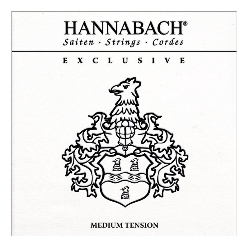 Hannabach Strings for classic guitar Exclusive Serie Medium Tension E1