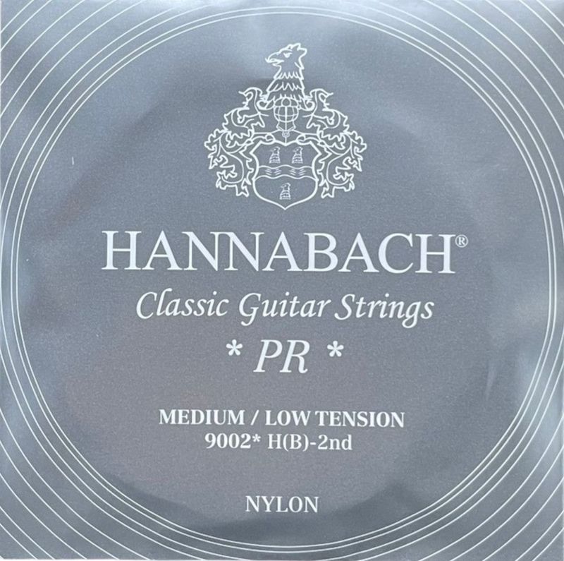 Hannabach Strings for classic guitar Series 900 Medium/Low Tension Silver 200 H/B2