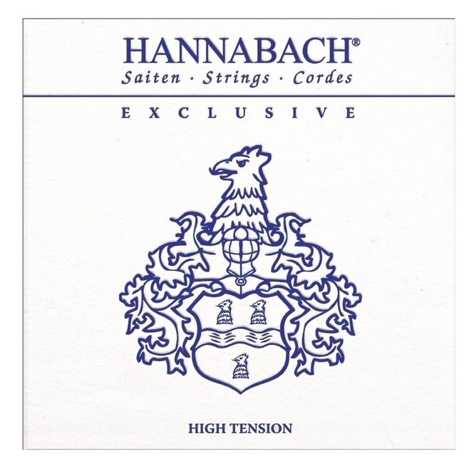 Hovedbilde Hannabach Strings for classic guitar Exclusive Serie High Tension Set of 3 bass
