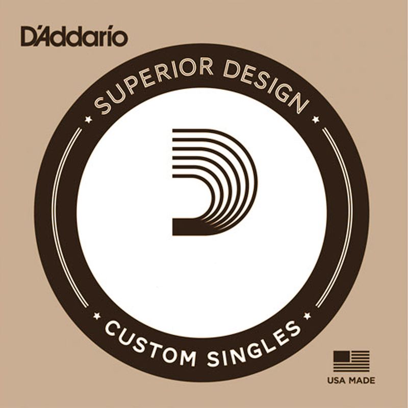 D'Addario BPL016 Gitarsträng Brass Plated Plain 016