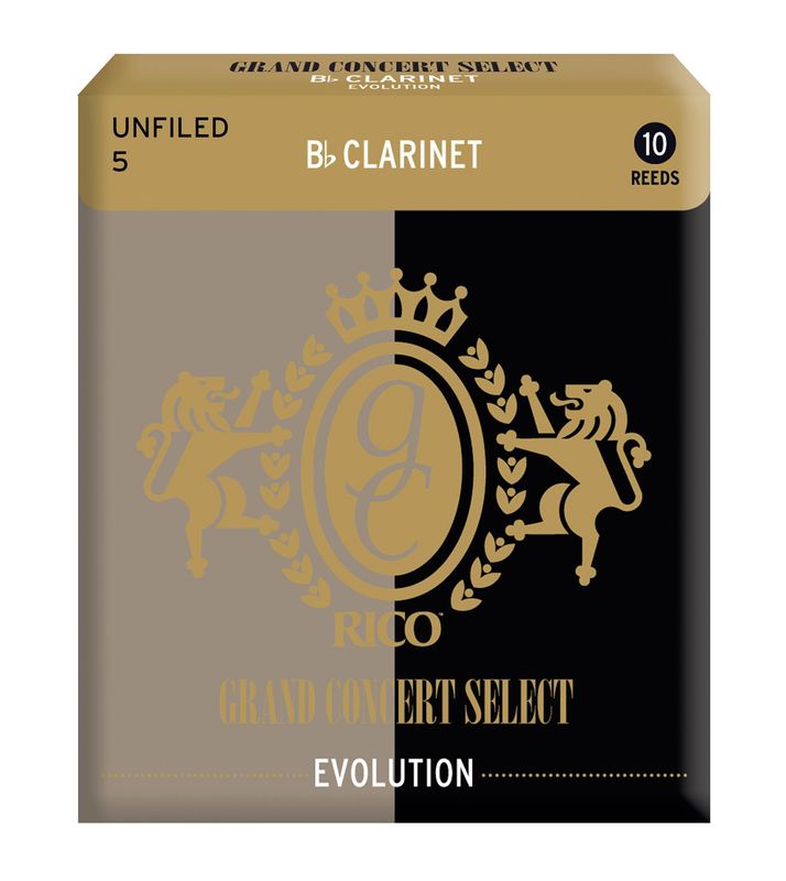 D'Addario RGE10BCL500 Rörblad Grand Consert Select Bb-Klarinett Evo 10-p 5