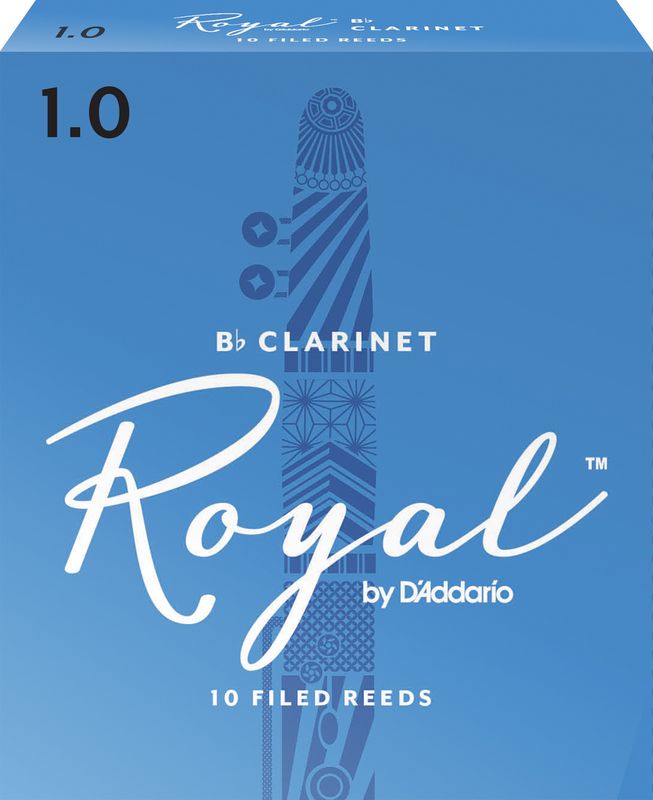 D'Addario RCB1010 Rörblad Royal Bb-Klarinett. 10-p. 1