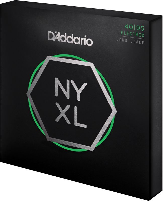 D'Addario NYXL4095 Strängset Elbas NYXL Nickel Wound 040-095 Super Light