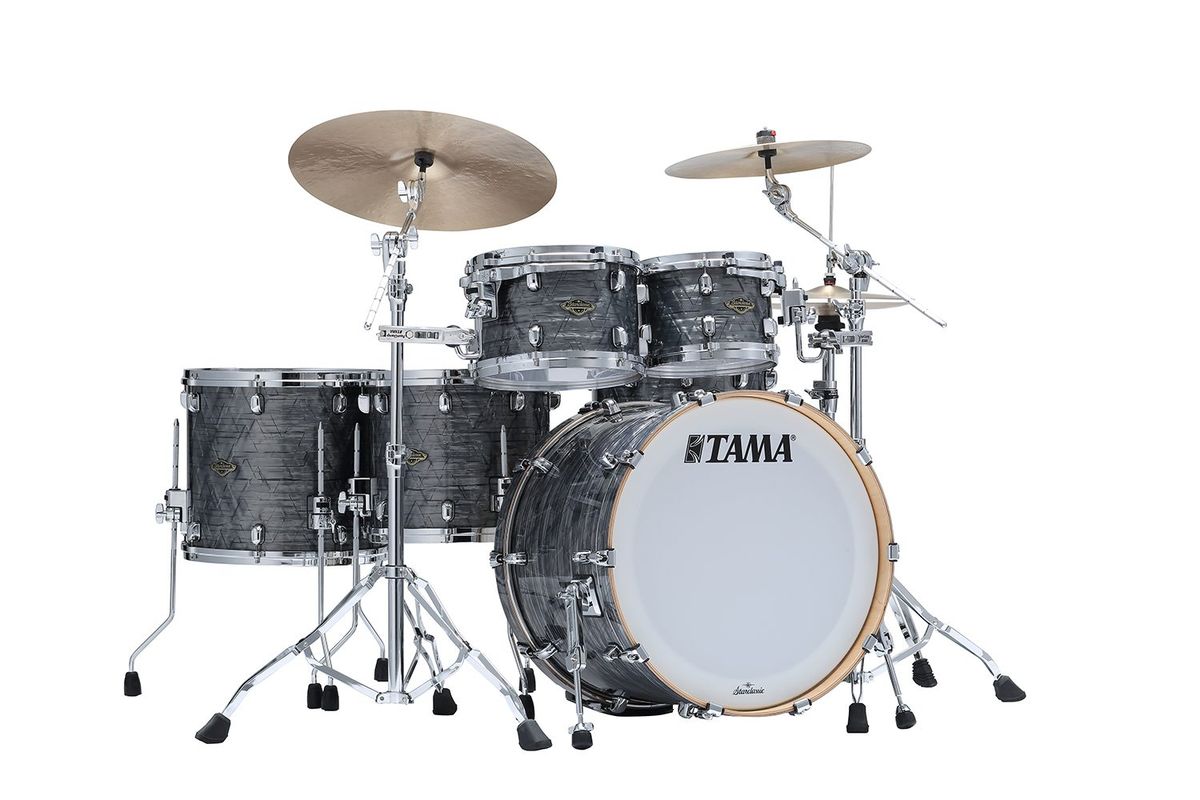 Tama WBR52RZS-CCO SC Walnut/Birch 5-shellkit (10,12,14,16,22), Charcoal Onyx