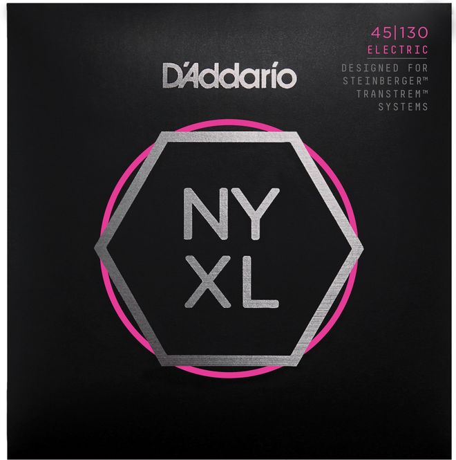 Hovedbilde D'Addario NYXLS45130 Strängset NYXL Elbas Double Ball/Steinberger 045-130