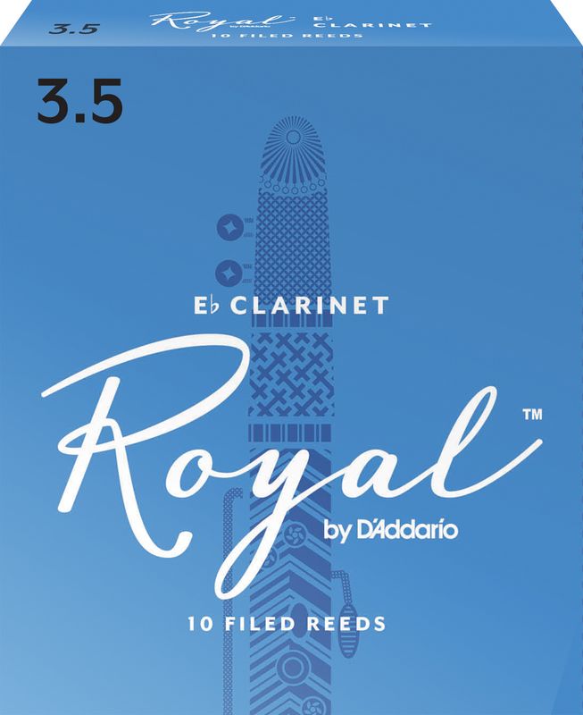 D'Addario RBB1035 Rörblad Royal Eb-Klarinett. 10-p. 3.5