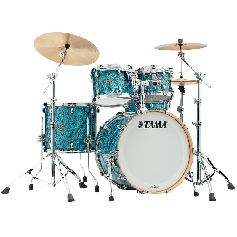 Tama WBR42S-TQP SC Walnut/Birch 4-shellkit (10,12,16,22), Turquoise Pearl
