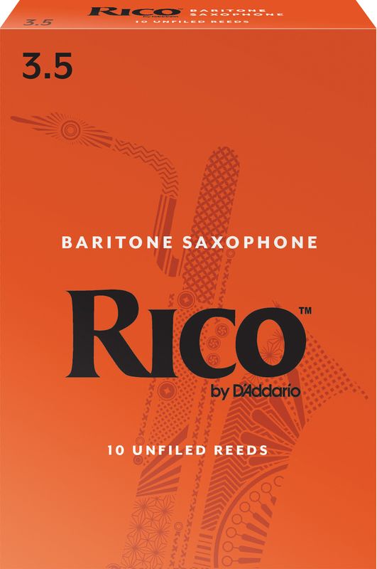 D'Addario RLA1035 Rörblad Rico Baritone-sax 10-p. 3.5