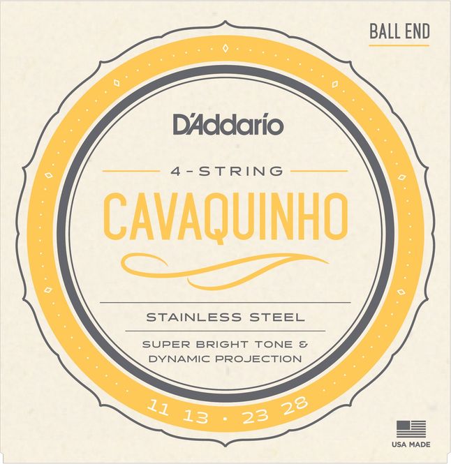 Hovedbilde D'Addario EJ93 Strängset Cavaquinho 011-028