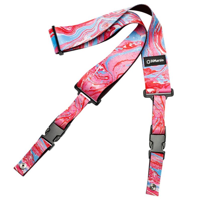 Dimarzio DD2244 2'' ClipLock Strap Nylon Steve Vai - Blue Cherry Universe
