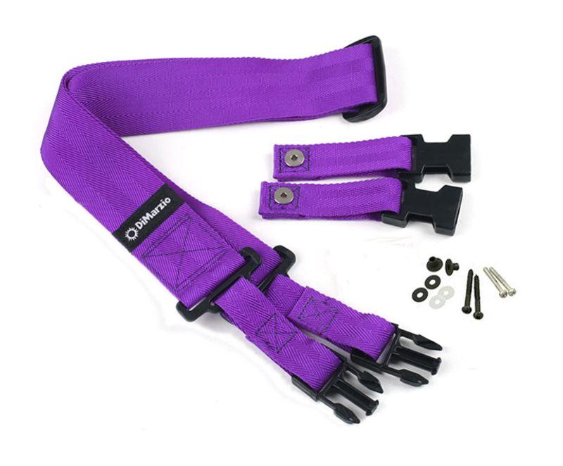 Dimarzio DD2200V 2'' ClipLock Strap Nylon Purple