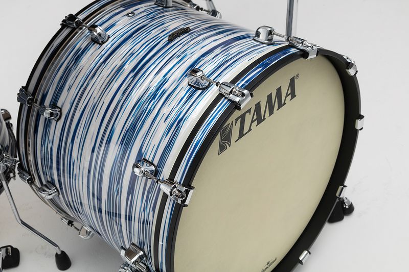 Tama MR32CZS-BWO SC Maple 3-shellkit (12,16,22), Blue & White Oyster