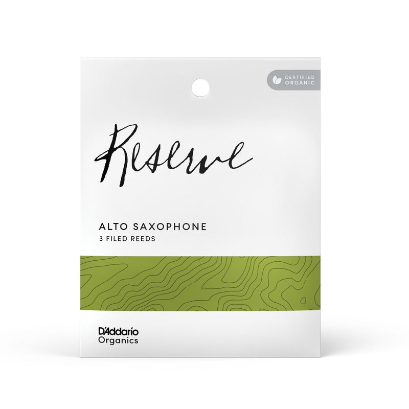 D'Addario ODJR0325 Org. Reserve Alt-sax 3-p 2.5