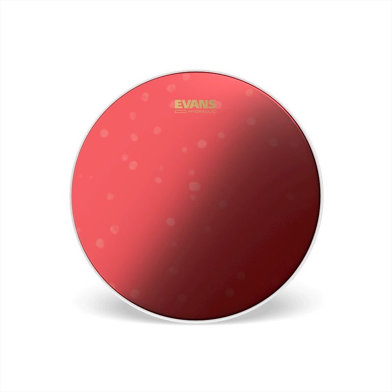 Evans B13HR 13'' Virvelskinn Hydraulic Red coated