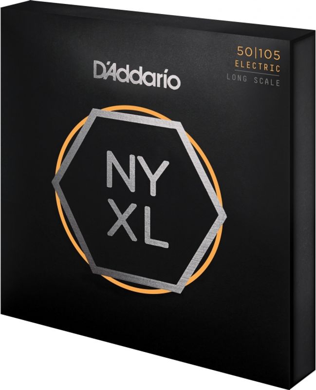 D'Addario NYXL50105 Strängset Elbas NYXL Nickel Wound 050-105 Medium