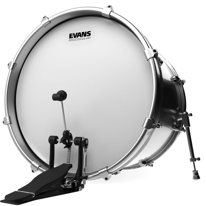 Evans BD24UV1 24'' Bastrumskinn UV1 Batter Coated