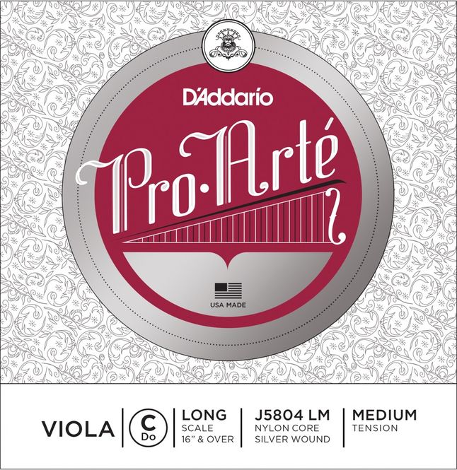 Hovedbilde Daddario Orchestral J5804 LM Pro Arte Viola C ...
