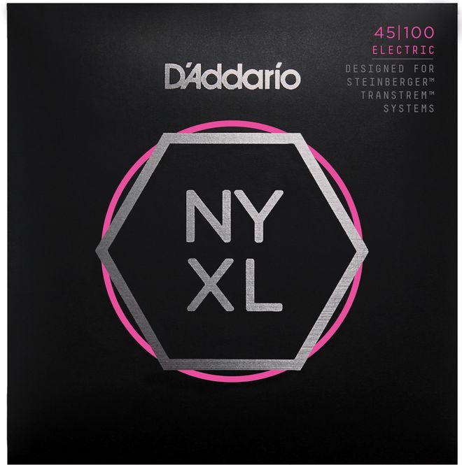 Hovedbilde D'Addario NYXLS45100 Strängset NYXL Elbas Double Ball/Steinberger 045-100