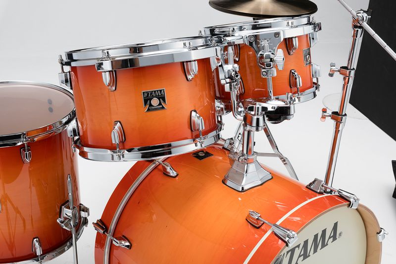 Tama CL50RS-TLB Superstar Classic MA 5-del Shell-kit, Tangerine Laquer Burst