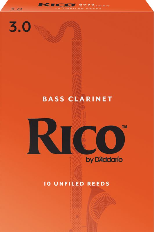 D'Addario REA1030 Rörblad Rico Bas-Klarinett 10-p. 3