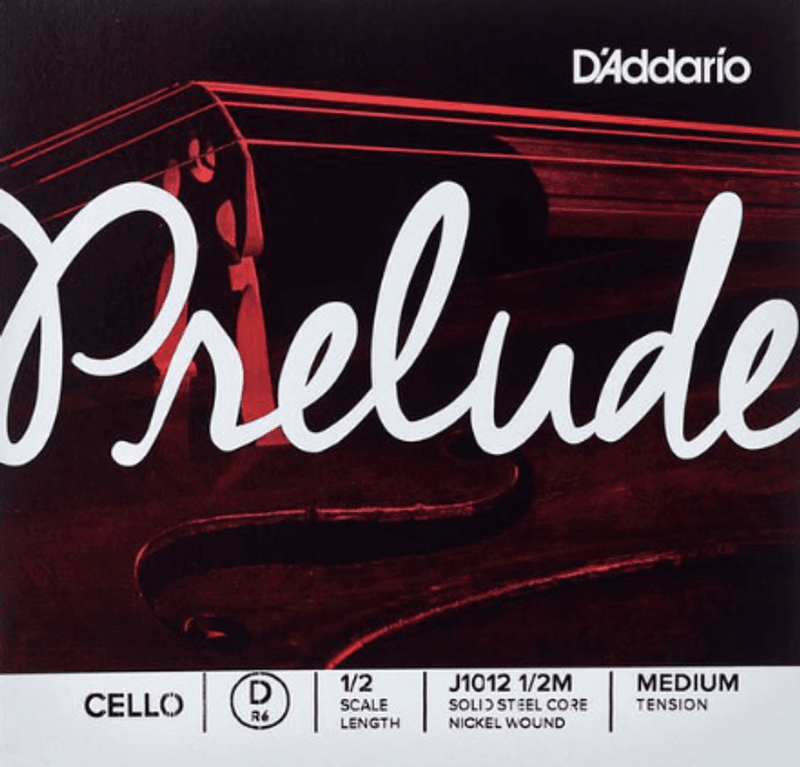 Daddario Orchestral J1012 1/2M Prelude Cello D 1/2 /Medium Tension
