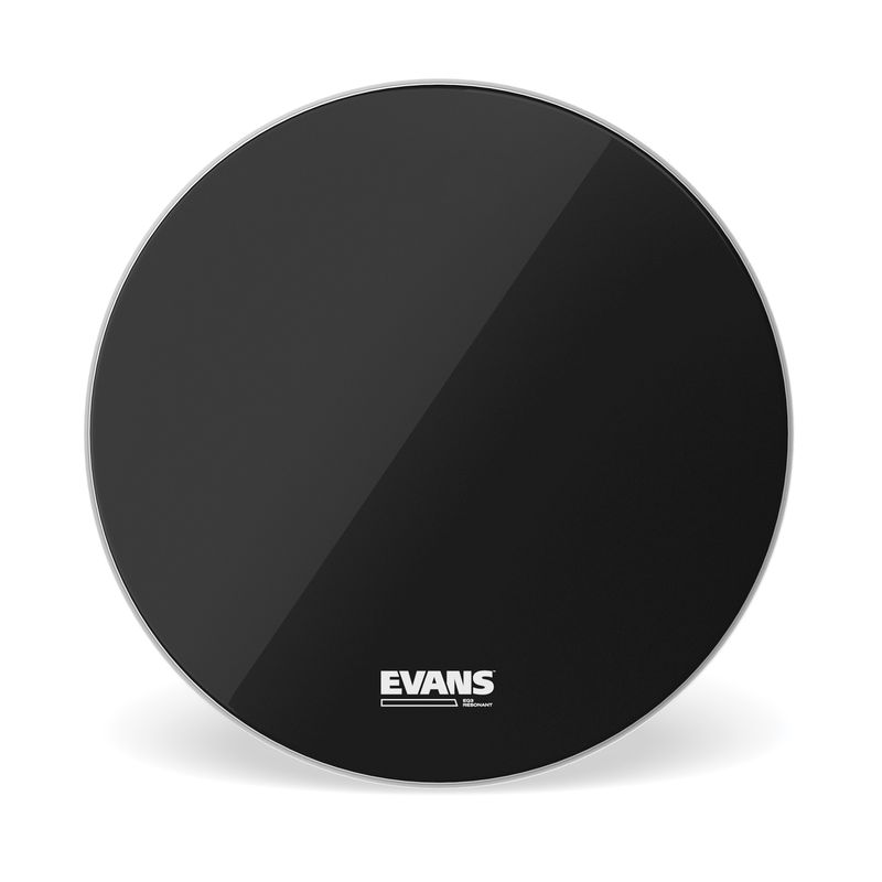 Evans BD24RB-NP 24'' Bastrumskinn EQ3 Resonant Black