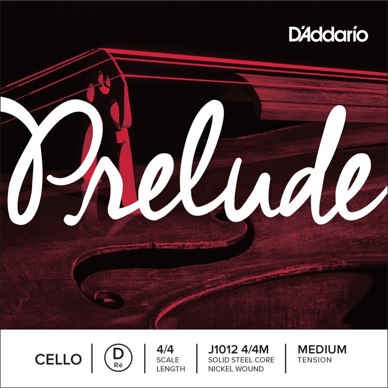 Daddario Orchestral J1012 4/4M Prelude Cello D 4/4 /Medium Tension