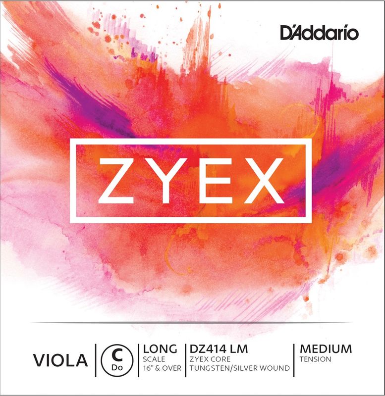 Daddario Orchestral DZ414 LM Zyex Viola C Long/Medium Tension