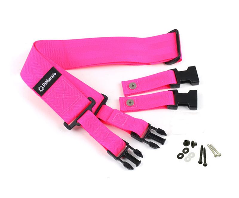 Dimarzio DD2200PK 2'' ClipLock Strap Neon Pink