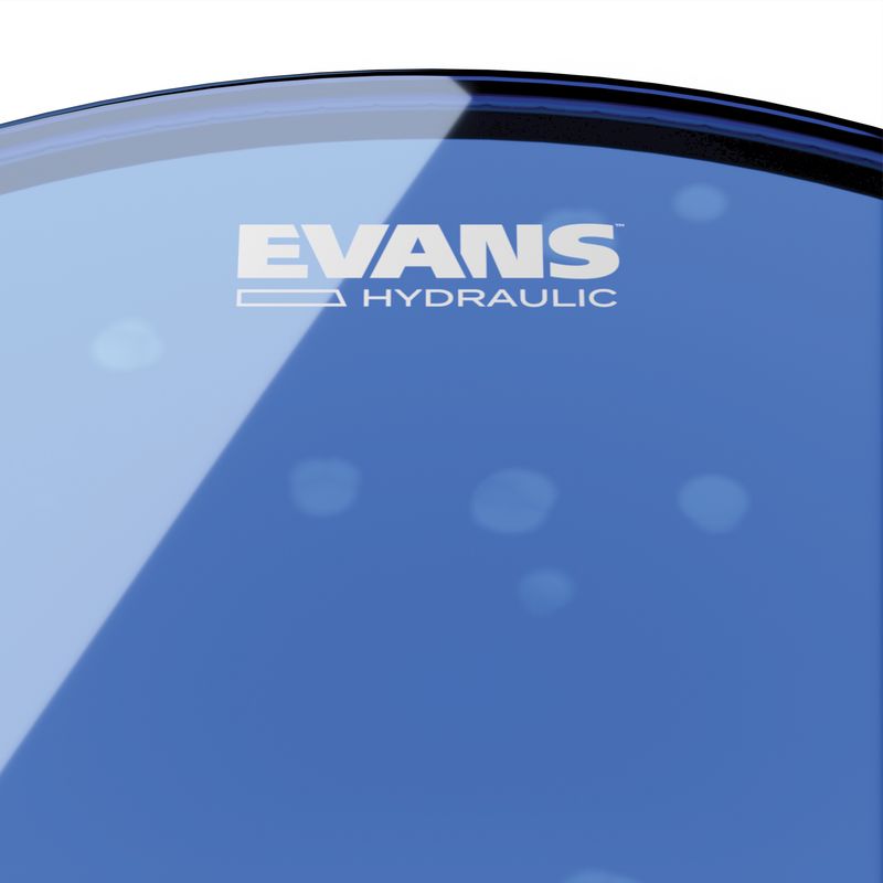 Evans BD22HB 22'' Bastrumskinn Hydraulic Oil Blue