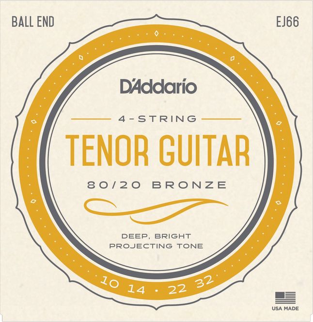Hovedbilde D'Addario EJ66 Strängset Tenor Gitar 010-032