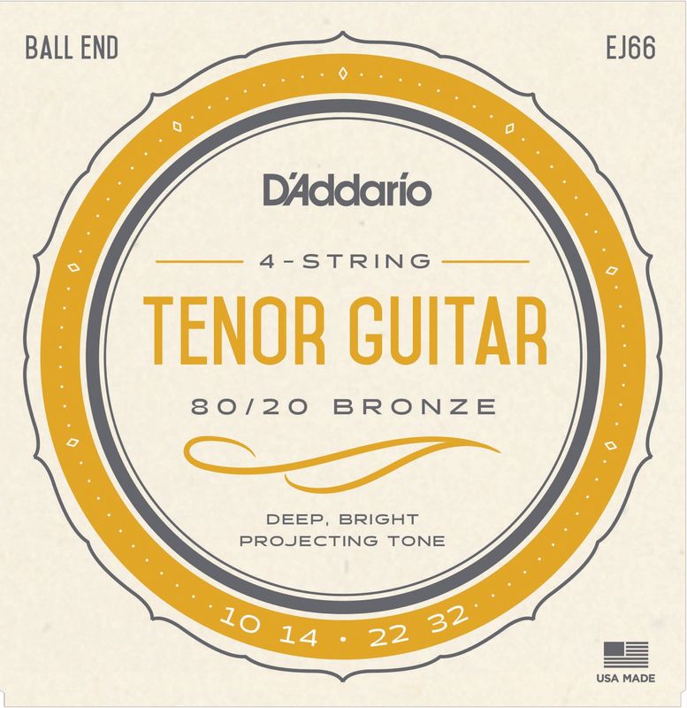 D'Addario EJ66 Strängset Tenor Gitar 010-032