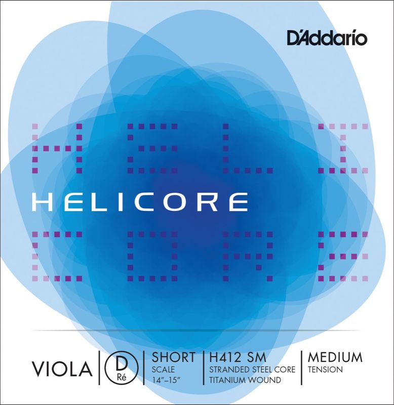Daddario Orchestral H412 SM Helicore Viola D Short/Medium Tension