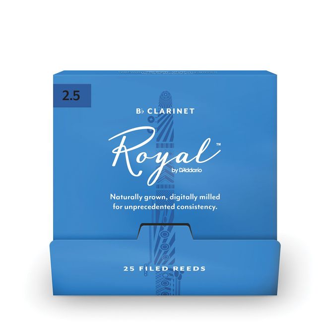 Hovedbilde D'Addario RCB0125-B25 Rörblad Royal Bb-Klarinett. ...