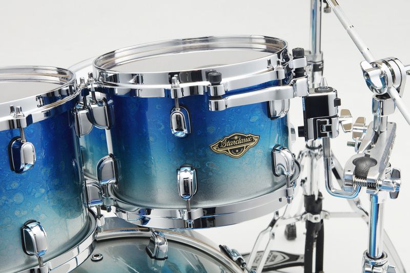 Tama WBS52RZS-MBI SC Walnut/Birch 5-shellkit (10,12,14,16,22), Molten Blue Ice Fade