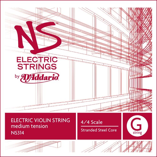 Hovedbilde Daddario Orchestral NS314 NS Electric Violin G ...