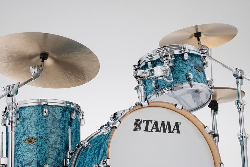 Tama WBR30RS-TQP SC Walnut/Birch 3-shellkit (12,14,20), Turquoise Pearl