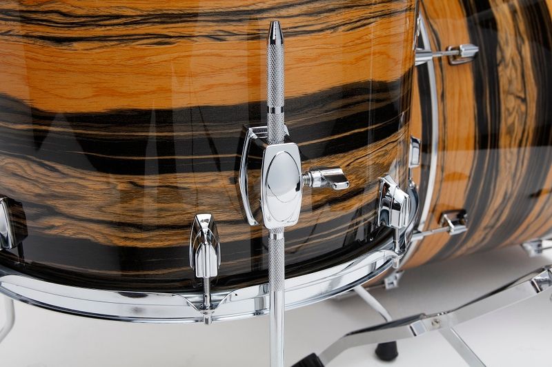 Tama CK50RS-NET Superstar Classic MA 5-del Shell-kit, Natural Ebony Tiger Wrap
