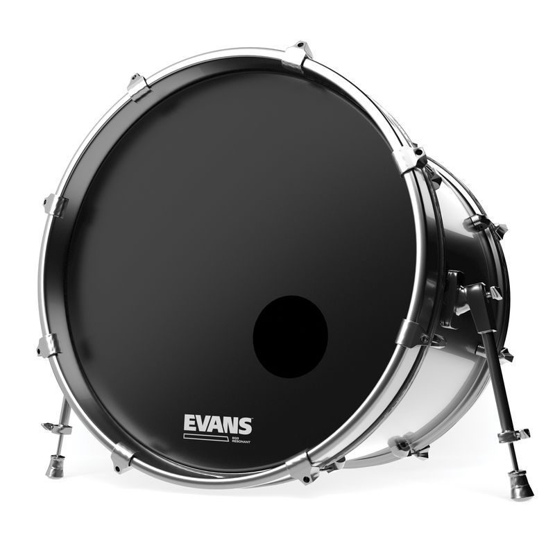 Evans BD18RB 18'' Bastrumskinn EQ3 Resonant Black