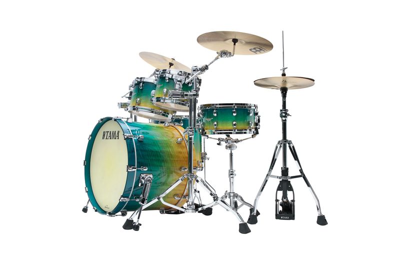 Tama ME42TZS-VMMF SC Maple 4-shellkit (10,12,16,22),Marine Shoreline Movingul Fade