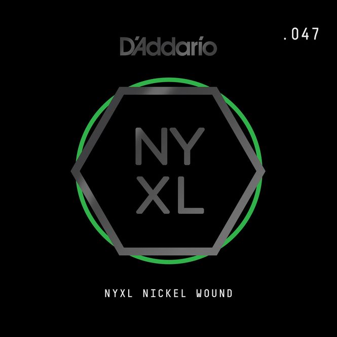 Hovedbilde D'Addario NYNW047 Gitarsträng NYXL Nickel Wound ...