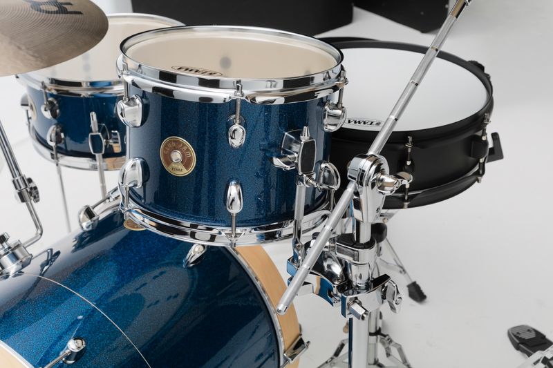 Tama LJK36H3-ISP Club Jam Suitcase Kit, 3-del.med stativ, Indigo Sparkle