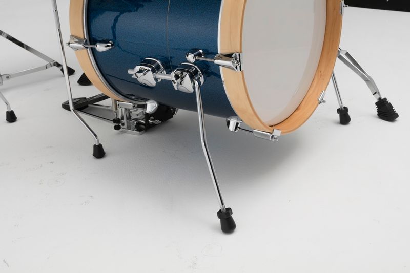 Tama LJK36H3-ISP Club Jam Suitcase Kit, 3-del.med stativ, Indigo Sparkle